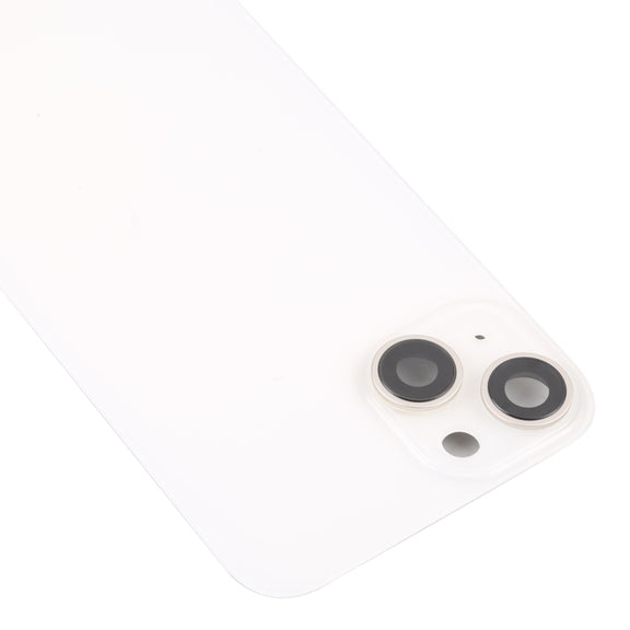 For iPhone 14 Plus Back Housing Cover with Camera Lens(White)