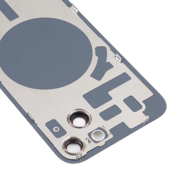 For iPhone 14 Plus Back Housing Cover with Camera Lens(White)