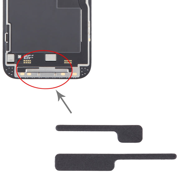 100/Set For iPhone 14 Pro LCD Bracket Sponge Foam Pads