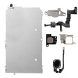 6 in 1 for iPhone 5s LCD Repair Accessories Part Set(Black) - iPhone 5 Parts by PMC TechLife | Online Shopping South Africa | PMC TechLife