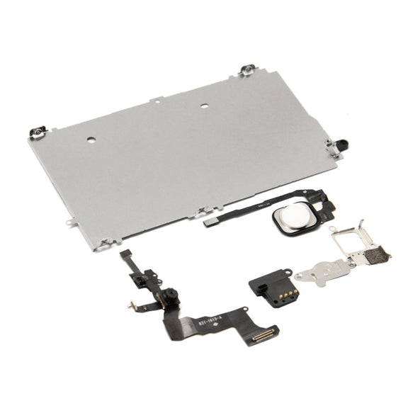 6 in 1 for iPhone 5s LCD Repair Accessories Part Set(White)