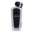 Fineblue F910 CSR4.1 Retractable Cable Caller Vibration Reminder Anti-theft Bluetooth Headset(Silver) - free shipping - PMC TechLife - Order now!