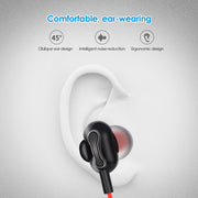BH-I37 Bluetooth 5.0 Wire-controlled Bluetooth Earphone Built-in High-fidelity Microphone, Support Call (Green)