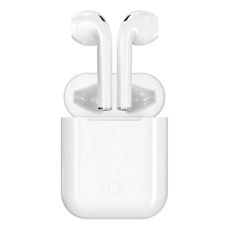 i9 Touch Wireless TWS Sport Bilateral Stereo Bluetooth 5.0 Headset with Charging Box, Touch Version (White)