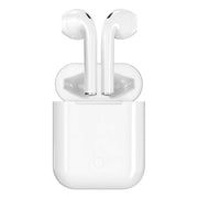 i9 Touch Wireless TWS Sport Bilateral Stereo Bluetooth 5.0 Headset with Charging Box, Touch Version (White)
