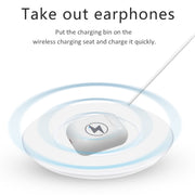 i9 Touch Wireless TWS Sport Bilateral Stereo Bluetooth 5.0 Headset with Charging Box, Touch Version (White)