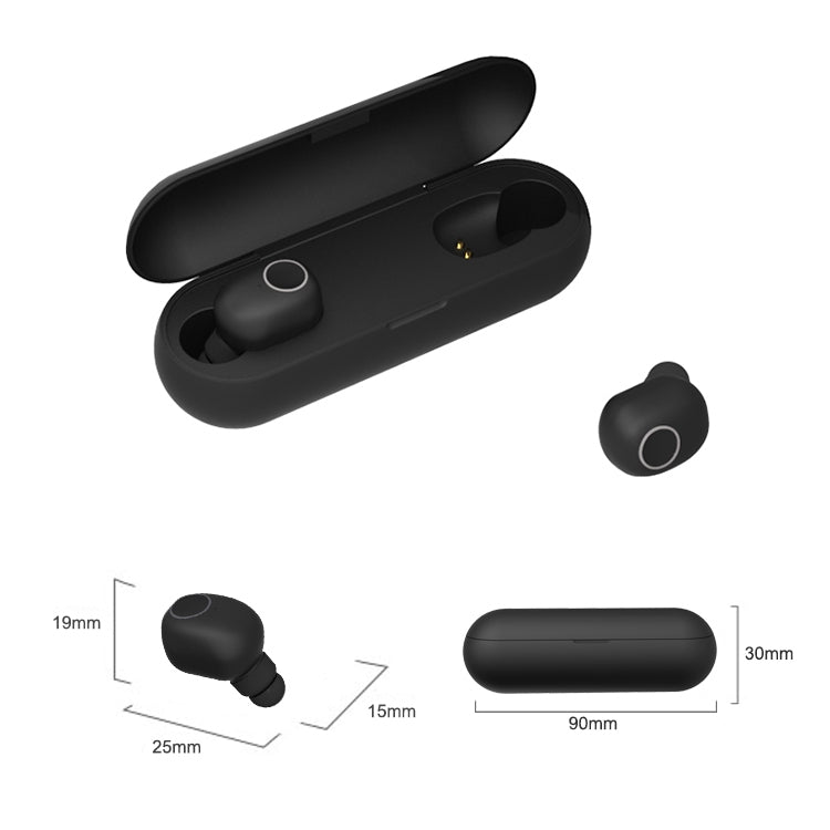 Q1 TWS Bluetooth 5.0 Binaural Stereo Wireless Sports Bluetooth Earphone(White)