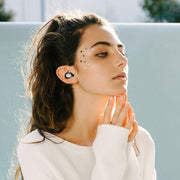Q3 TWS Bluetooth 5.0 Binaural Stereo Automatic Matching Wireless Bluetooth Earphone(Black)
