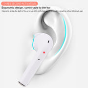 InPods 2 TWS V5.0 Wireless Bluetooth HiFi Headset with Charging Case, Support Auto Pairing & Touch Control (White)