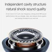 J2 Bluetooth 4.2 Binaural Hanging Type Wireless Sports Bluetooth Earphone, Built-in Memory (Red)
