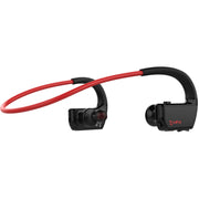 J2 Bluetooth 4.2 Binaural Hanging Type Wireless Sports Bluetooth Earphone, Built-in Memory (Red)
