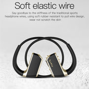 J2 Bluetooth 4.2 Binaural Hanging Type Wireless Sports Bluetooth Earphone, Built-in Memory (Red)