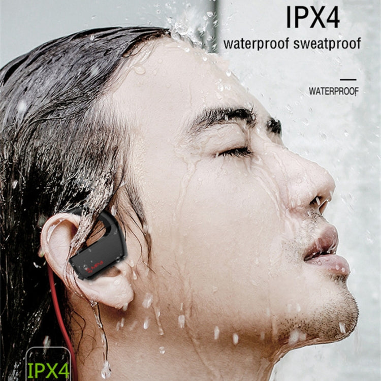 J2 Bluetooth 4.2 Binaural Hanging Type Wireless Sports Bluetooth Earphone, Built-in Memory (Silver)