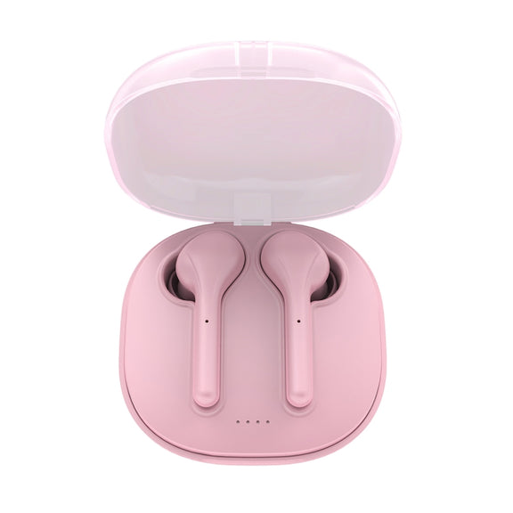 K88 Bluetooth 5.0 TWS Touch Binaural Wireless Stereo Sports Bluetooth Earphone with Charging Box(Pink)