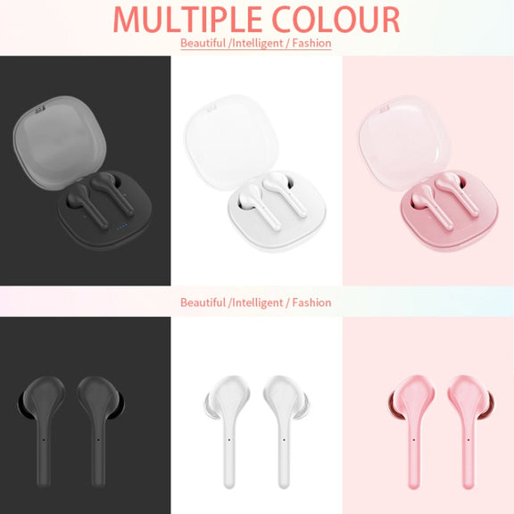 K88 Bluetooth 5.0 TWS Touch Binaural Wireless Stereo Sports Bluetooth Earphone with Charging Box(White)
