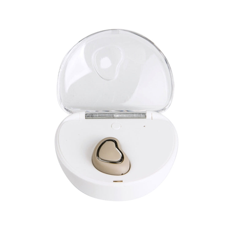 X7 Bluetooth 4.1 Mini Invisible Wireless Sports Bluetooth Earphone with Charging Box (Flesh Color)