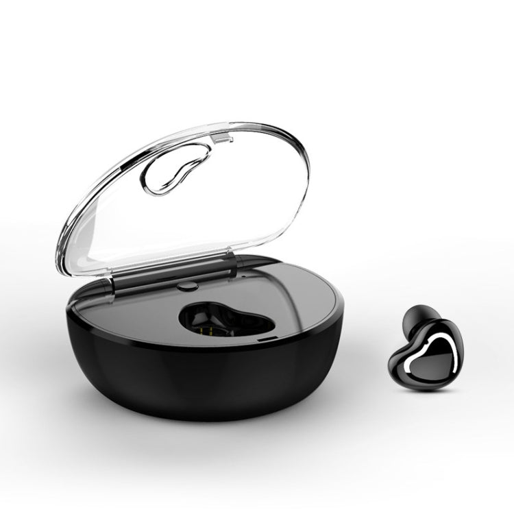 X7 Bluetooth 4.1 Mini Invisible Wireless Sports Bluetooth Earphone with Charging Box (White)