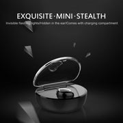 X7 Bluetooth 4.1 Mini Invisible Wireless Sports Bluetooth Earphone with Charging Box (White)