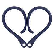 For AirPods 1 / 2 / Pro Anti-lost Silicone Earphone Ear-hook(Dark Blue)
