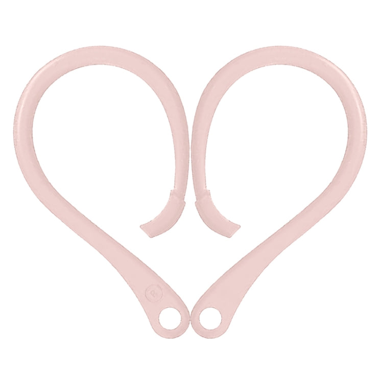 For AirPods 1 / 2 / Pro Anti-lost Silicone Earphone Ear-hook(Pink)