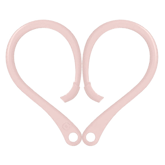 For AirPods 1 / 2 / Pro Anti-lost Silicone Earphone Ear-hook(Pink)
