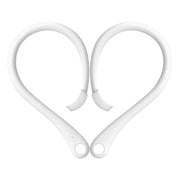 For AirPods 1 / 2 / Pro Anti-lost Silicone Earphone Ear-hook(White)
