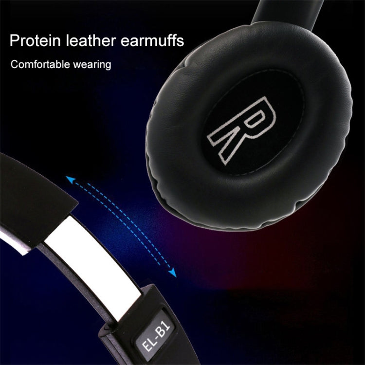 B1 Graffiti Pattern Wireless Bluetooth V5.0 Headset (Black Silver)