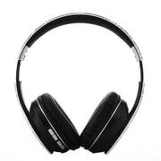 B1 Graffiti Pattern Wireless Bluetooth V5.0 Headset (Black Silver)