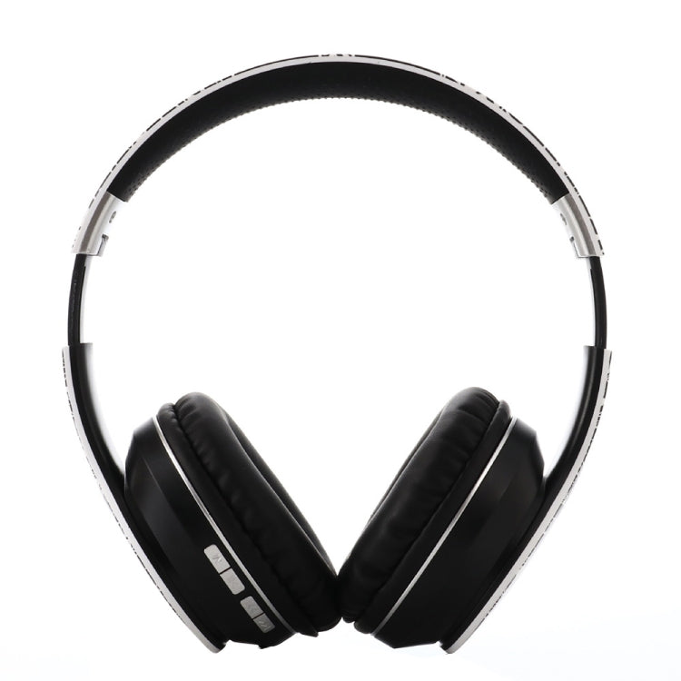 B1 Graffiti Pattern Wireless Bluetooth V5.0 Headset (Red)