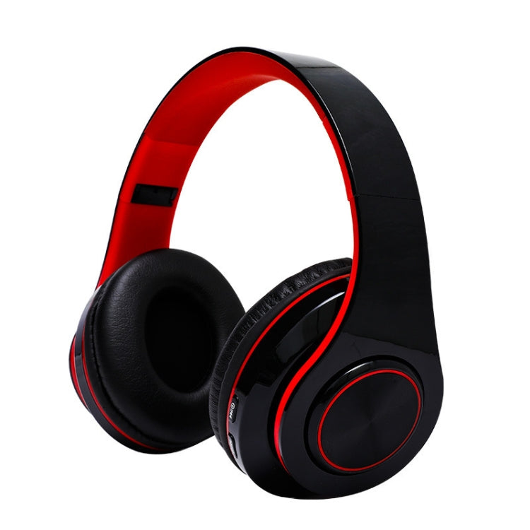 B39 Wireless Bluetooth V5.0 Headset (Black Red)