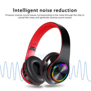 B39 Wireless Bluetooth V5.0 Headset (Red)