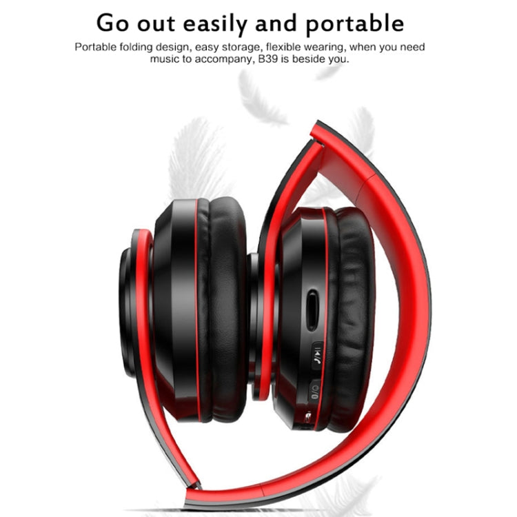 B39 Wireless Bluetooth V5.0 Headset(White)