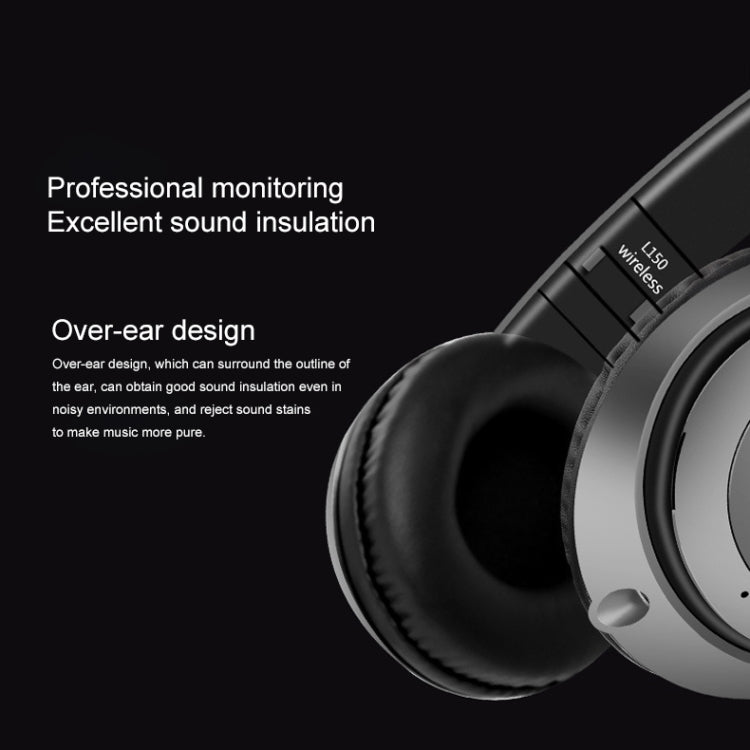 L150 Wireless Bluetooth V5.0 Headset (Grey)