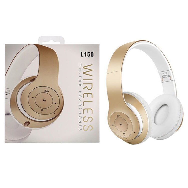 L150 Wireless Bluetooth V5.0 Headset (Rose Gold)