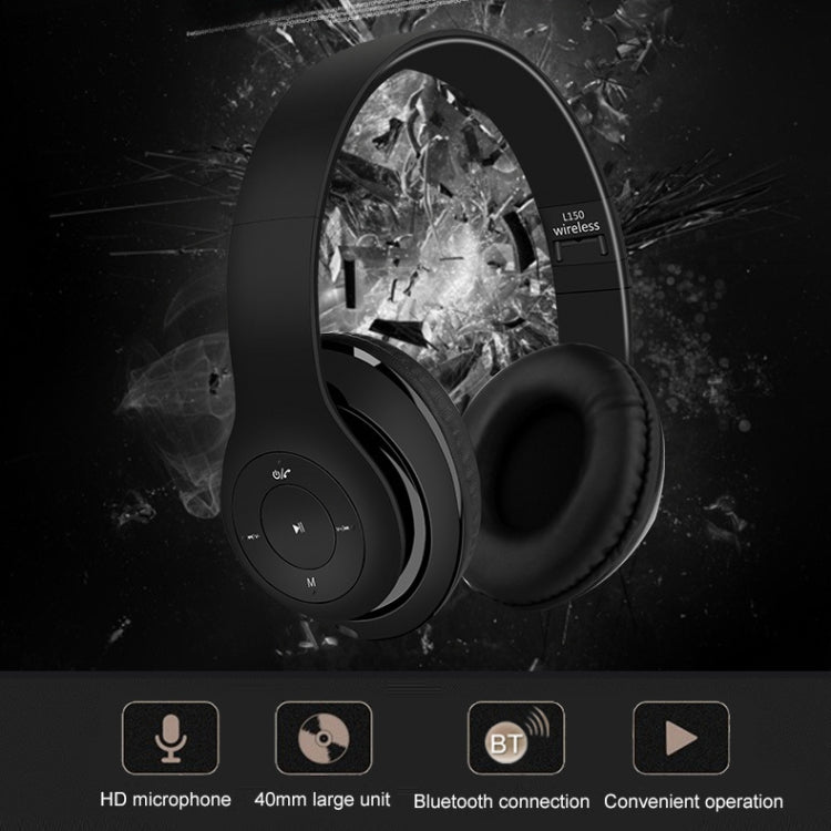 L150 Wireless Bluetooth V5.0 Headset (Rose Gold)