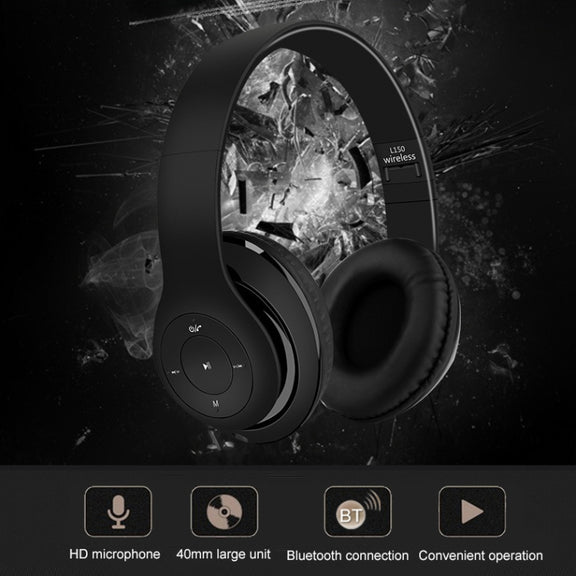 L150 Wireless Bluetooth V5.0 Headset (Rose Gold)