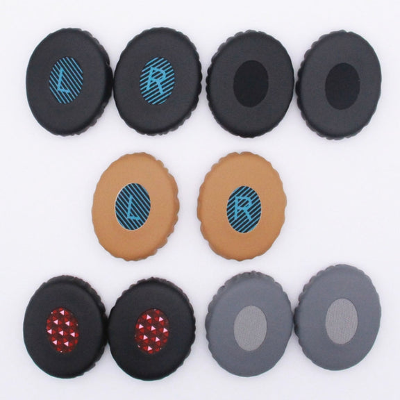 1 Pair For Bose OE2 / OE2i / SoundTrue Headset Cushion Sponge Cover Earmuffs Replacement Earpads(Black)