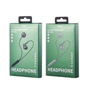 REMAX RM-201 In-Ear Stereo Metal Music Earphone with Wire Control + MIC, Support Hands-free(Tarnish)