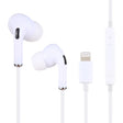 8 Pin In-ear Wired Earphone with Mic, Cable Length: about 1.2m - In Ear Wired Earphone by PMC TechLife | Online Shopping South Africa | PMC TechLife