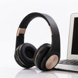 A1 Bluetooth 4.2 Candy Color Super Base Bluetooth Headphone, Support Music Play & Switching & Volume Control & Answer(Black) - Headset & Headphone by PMC TechLife | Online Shopping South Africa | PMC TechLife