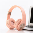 A1 Bluetooth 4.2 Candy Color Super Base Bluetooth Headphone, Support Music Play & Switching & Volume Control & Answer(Pink) - Headset & Headphone by PMC TechLife | Online Shopping South Africa | PMC TechLife
