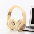 A1 Bluetooth 4.2 Candy Color Super Base Bluetooth Headphone, Support Music Play & Switching & Volume Control & Answer(Gold) - Headset & Headphone by PMC TechLife | Online Shopping South Africa | PMC TechLife