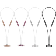 BT-890 Bluetooth 4.2 Hanging Neck Design Bluetooth Headset, Support Music Play & Switching & Volume Control & Answer(Silver)