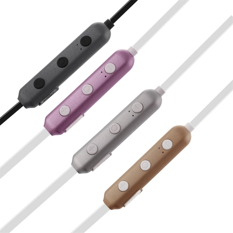 BT-900 Bluetooth 4.2 Hanging Neck Design Bluetooth Headset, Support Music Play & Switching & Volume Control & Answer(Black)