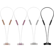 BT-900 Bluetooth 4.2 Hanging Neck Design Bluetooth Headset, Support Music Play & Switching & Volume Control & Answer(Gold)