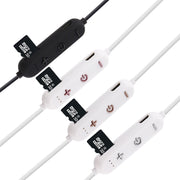 F11 Bluetooth 4.2 Hanging Neck Design Bluetooth Headset, Support Music Play & Switching & Volume Control & Answer(Gold)