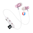 F11 Bluetooth 4.2 Hanging Neck Design Bluetooth Headset, Support Music Play & Switching & Volume Control & Answer(Rose Gold) - Neck-mounted Earphone by PMC TechLife | Online Shopping South Africa | PMC TechLife