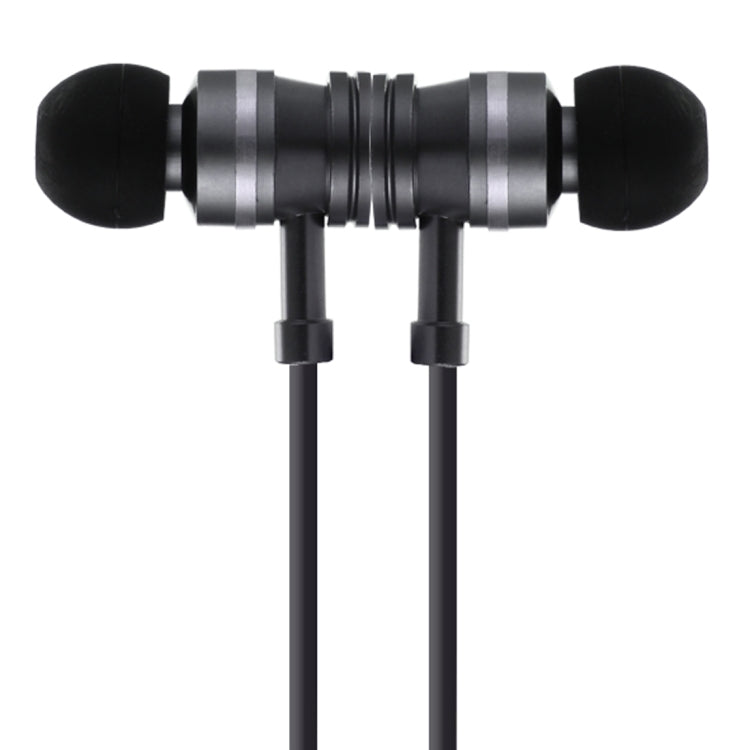 F3 Bluetooth 4.2 Hanging Neck Design Bluetooth Headset, Support Music Play & Switching & Volume Control & Answer(Black)