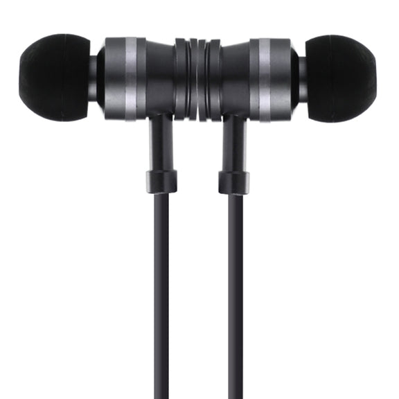 F3 Bluetooth 4.2 Hanging Neck Design Bluetooth Headset, Support Music Play & Switching & Volume Control & Answer(Black)