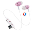 F15 Bluetooth 4.2 Hanging Neck Design Bluetooth Headset, Support Music Play & Switching & Volume Control & Answer(Rose Gold) - Neck-mounted Earphone by PMC TechLife | Online Shopping South Africa | PMC TechLife